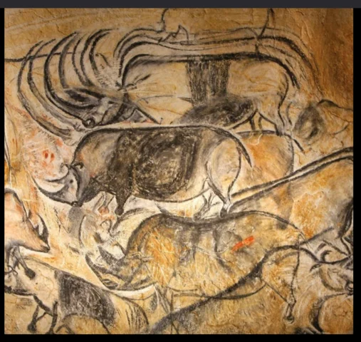 Panel from Chauvet Cave, France