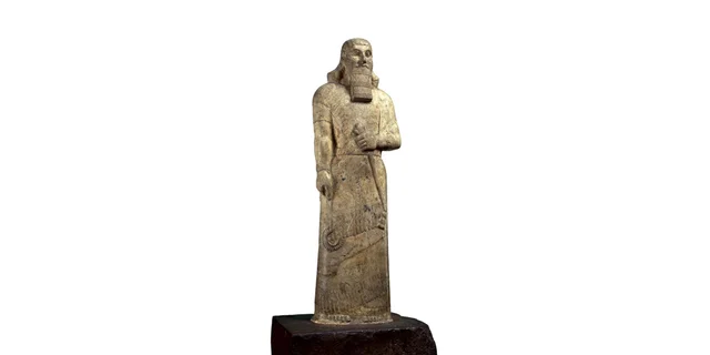 Assyria Art- Statue of Ashurnasirpal- Neo Assyrian