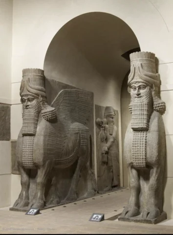 Lamassu at the Palace of Assurnasirpal
