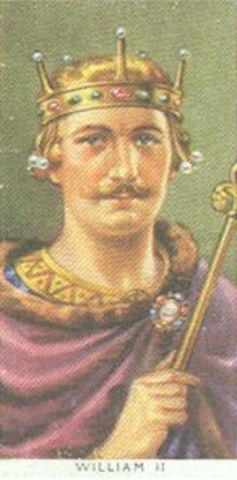 William II of England gets his coronation