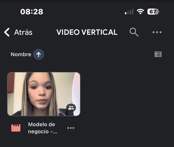PRESENTACION DEL VIDEO VERTICAL Y EXPOSICION DEL MODELO DE NEGOCIO