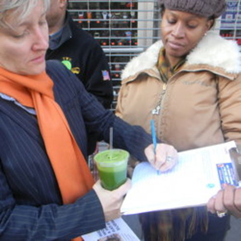 Rat Petition at 14th St. and 7th Ave.