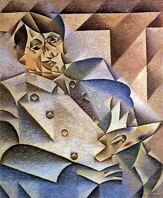 Portrait of Pablo Picasso by Juan Gris