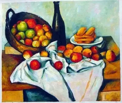 The Basket of Apples by Paul Cézanne