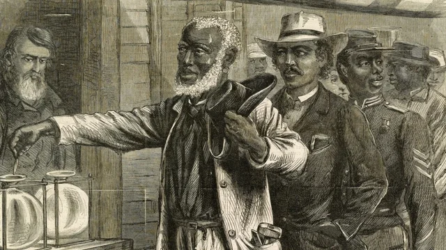 The 15th amendment is passed
