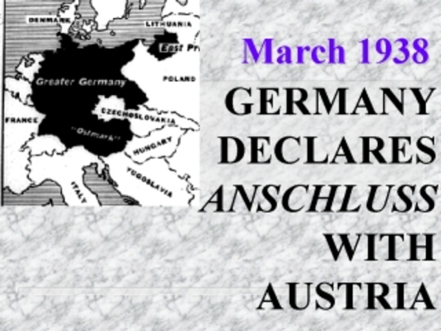 Anschluss in Austria