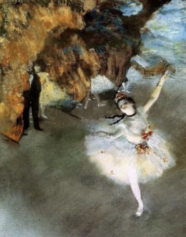 The Star by Edgar Degas