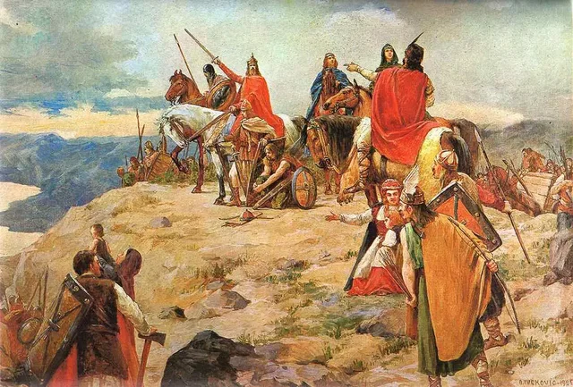 ENTRADA DE LOS PUEBLOS GERMANOS