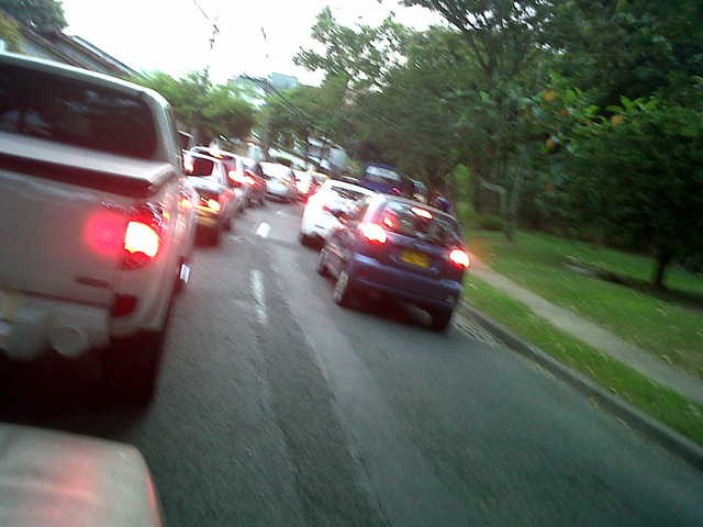 6:44am Lucha contra el reloj y el tráfico