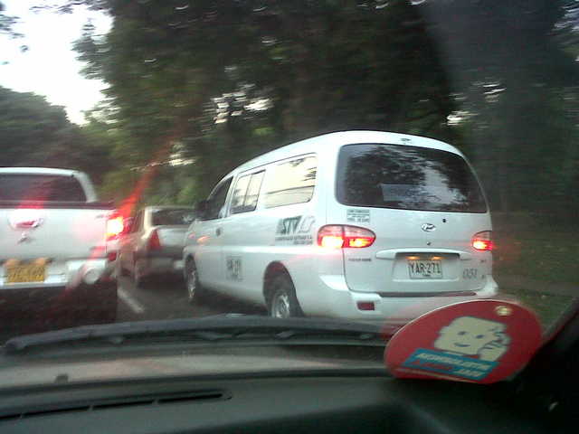 6:46am Lucha contra el reloj y el tráfico