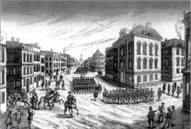 30,000 British in New York Harbor