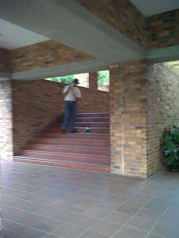 De camino a mi salón de clases