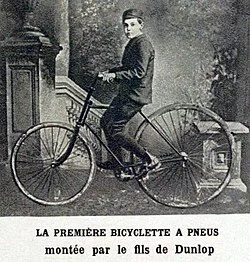 invention des pneus
