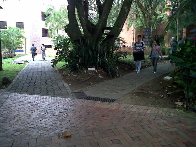 7:03am De camino a mi salón de clases