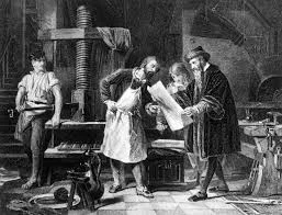 Gutenberg invents the printing press