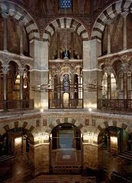 2.2 Odo van metz: Paltskapel interieur, Aken, Duitsland