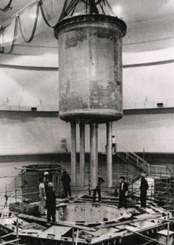 • The first nuclear power plant in the U.S. goes online