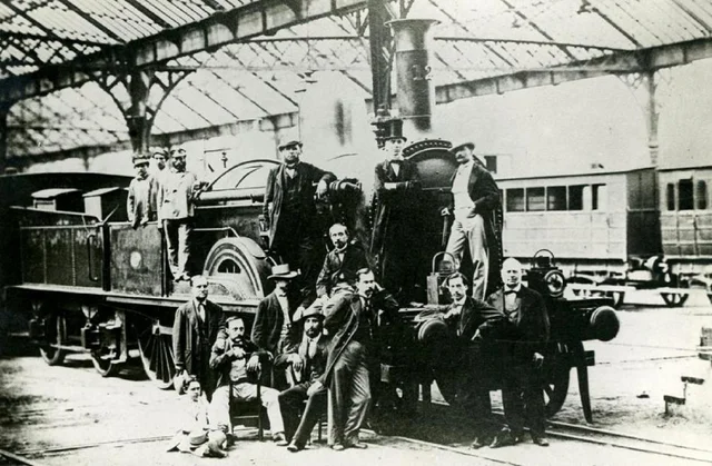 Peimer ferrocarril Barcelona-Mataró