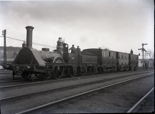 Primer ferrocarril a Espanya (Mataró)
