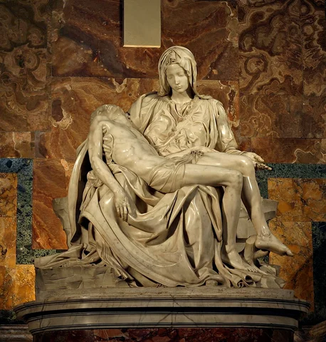 Pietá, by Michelangelo Buonarroti