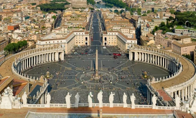 Saint Peter's Square Project by Bernini