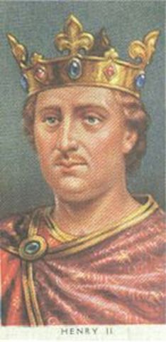Henry II reigns King of England
