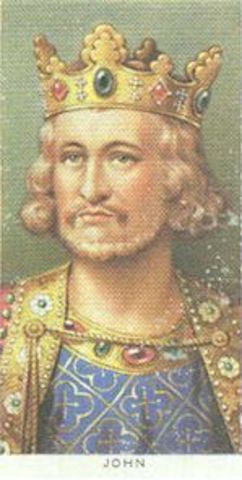 John reigns King of England