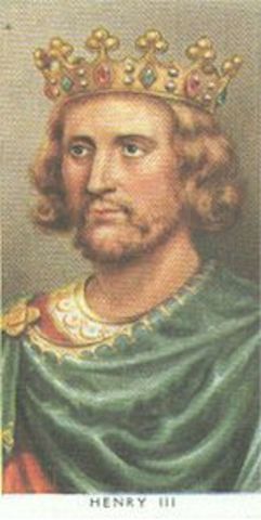Henry III reigns King of England