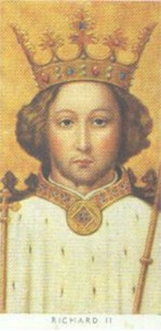 Richard II reigns King of England