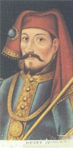 Henry IV reigns King of England