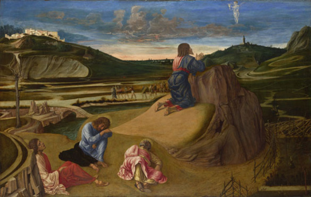 Bellini and Mantegna: The Agony in the Garden