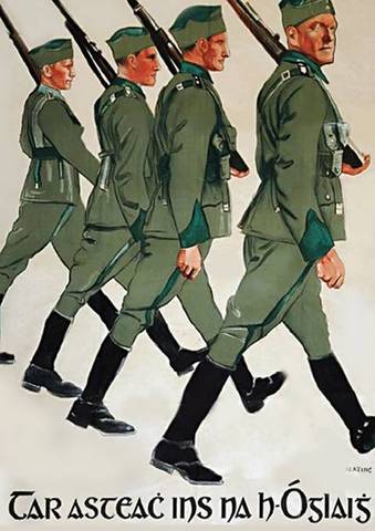 Påskeoprøret - Efterspørgelse på frivillige irske mænd