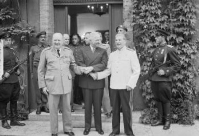 Allied confrence in Potsdam(start)