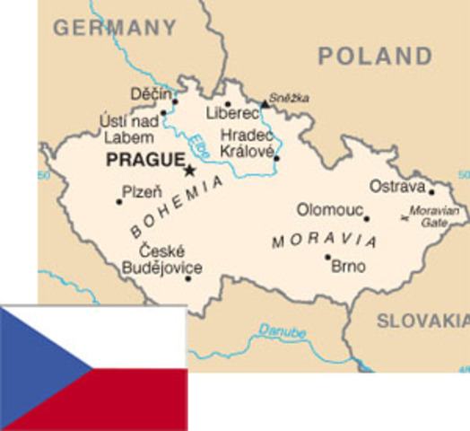 Communist takeover in Czechoslovakia