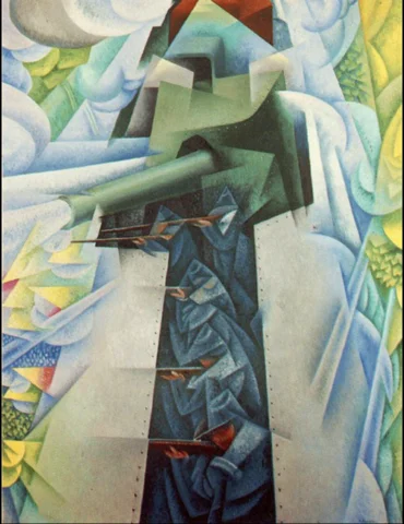 Armored Train by Gino Severini