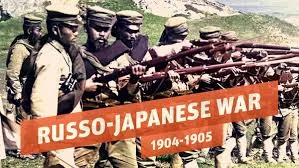 Russia loses to Japan in the Russian-Japanese War