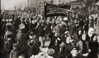 March 1917: March (Feb) Revolution (Women's Revolution)