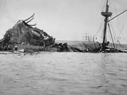 The sinking of the USS Maine