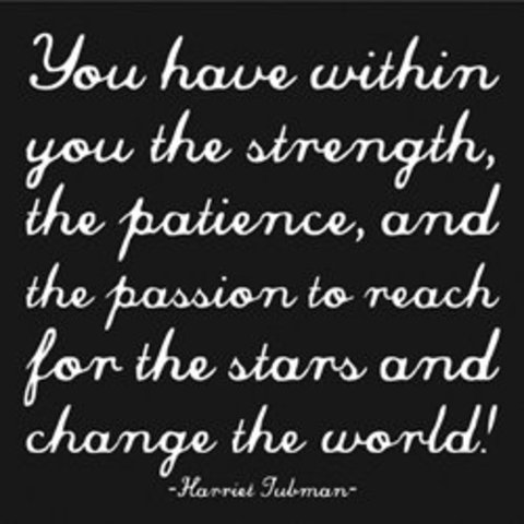 Harriet inlisted in the Union Army, during the Civil War, as a contraband nurse