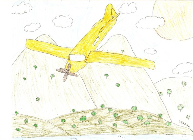 Brian 13yrs - Plane crashes