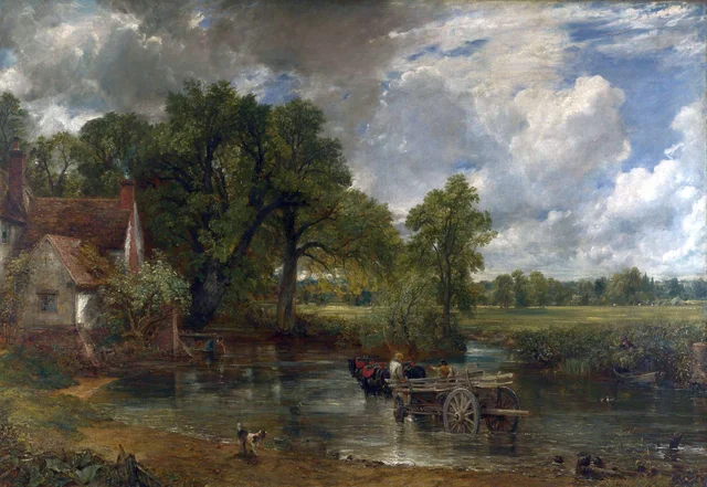 John Constable: "La carreta de heno"