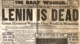 Jan 1924: Lenin dies, Stalin comes to power