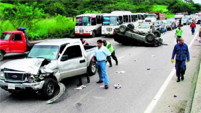 26 accidentes en el primer día de asueto