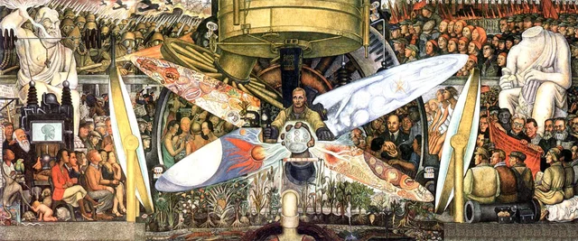 Man, Controller of the Universe by Diego Rivera