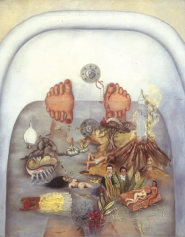 What the Water Gave Me by Frida Kahlo