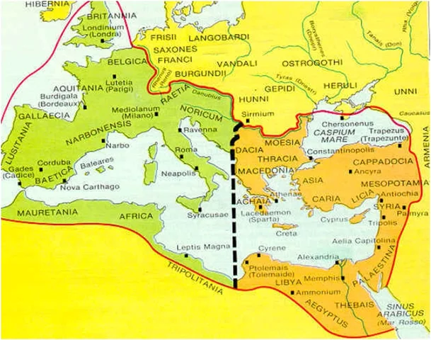 Impero Romano d'Oriente e d'Occidente