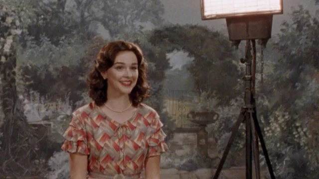 Primera mujer en aparecer en la TV a color