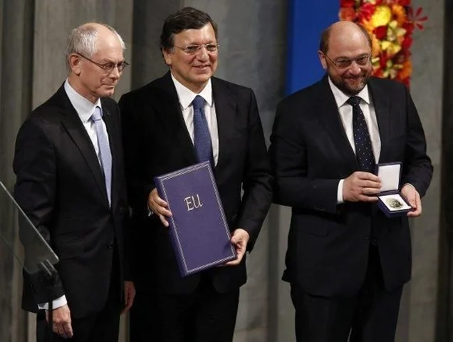 La UE recibe el Premio Nobel de la Paz