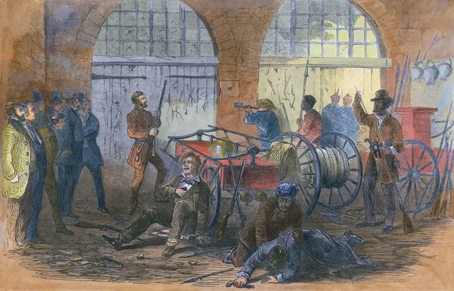 John browns raid on Harper’s ferry