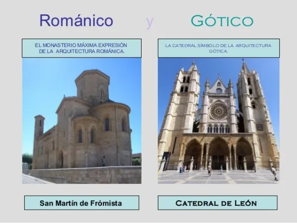 Edad Media. Románico y Gótico